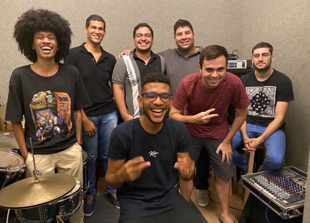 Turma da masterclass com Matheus Falcão, em Vitória, ES